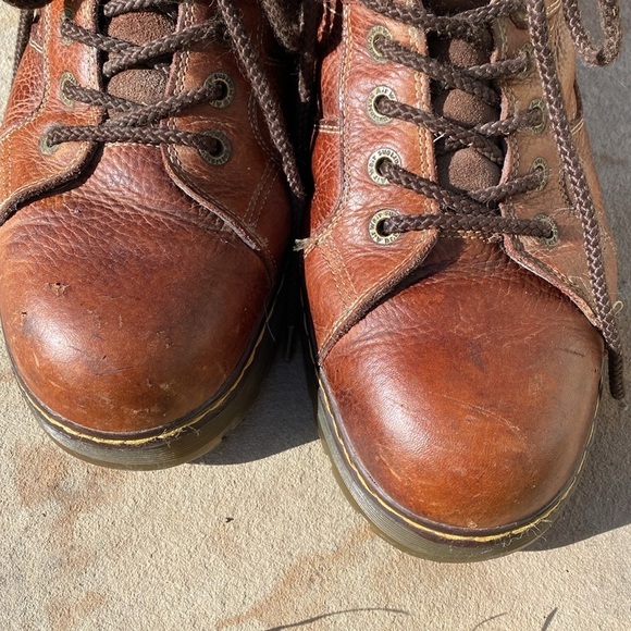 Dr. Martens steel toe work boots men’s size 13 style 16935 DM 315 - Picture 6 of 15